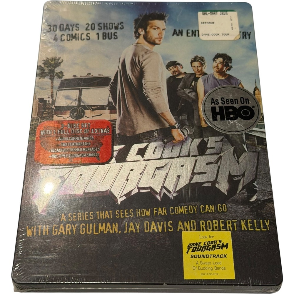 Dane Cook Tourgasm HBO Series 3-Disc DVD Set Comedy Special New Sealed‎